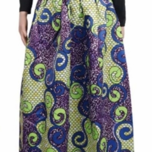 2PC Cold Shoulder Top And Maxi Skirt - Picture 8 of 8